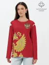 Лонгслив женский. Хлопок / Сборная России 2018 Exclusive