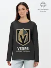 Лонгслив женский. Хлопок / Vegas Golden Knights