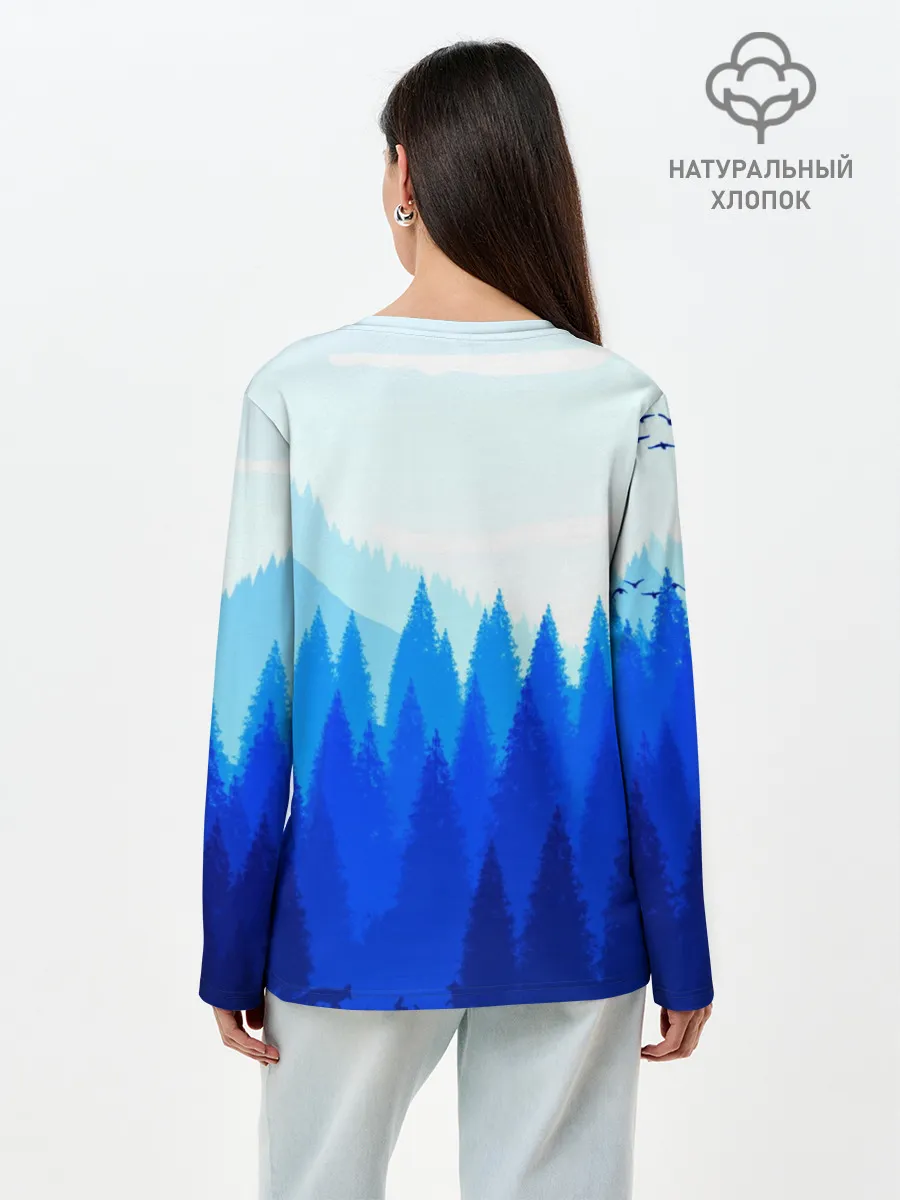 Лонгслив женский. Хлопок / FIREWATCH