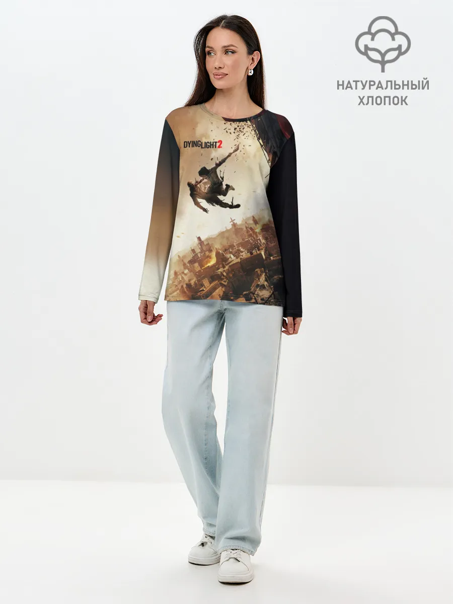 Лонгслив женский. Хлопок / Dying Light 2