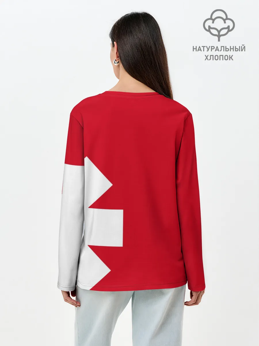 Лонгслив женский. Хлопок / Red Hot Chili Peppers