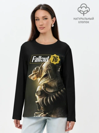 Лонгслив женский. Хлопок / FALLOUT 76 | ФОЛЛАУТ 76