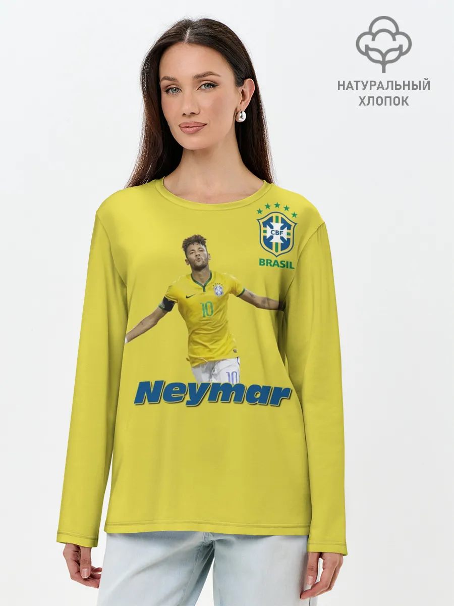 Лонгслив женский. Хлопок / Неймар