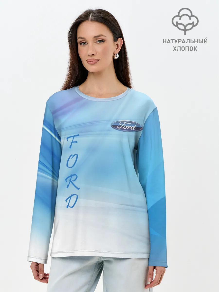 Лонгслив женский. Хлопок / FORD