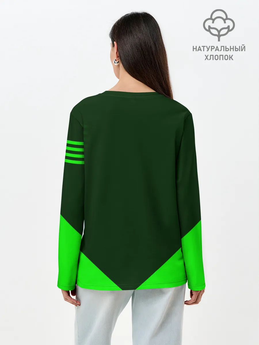 Лонгслив женский. Хлопок / Athletics