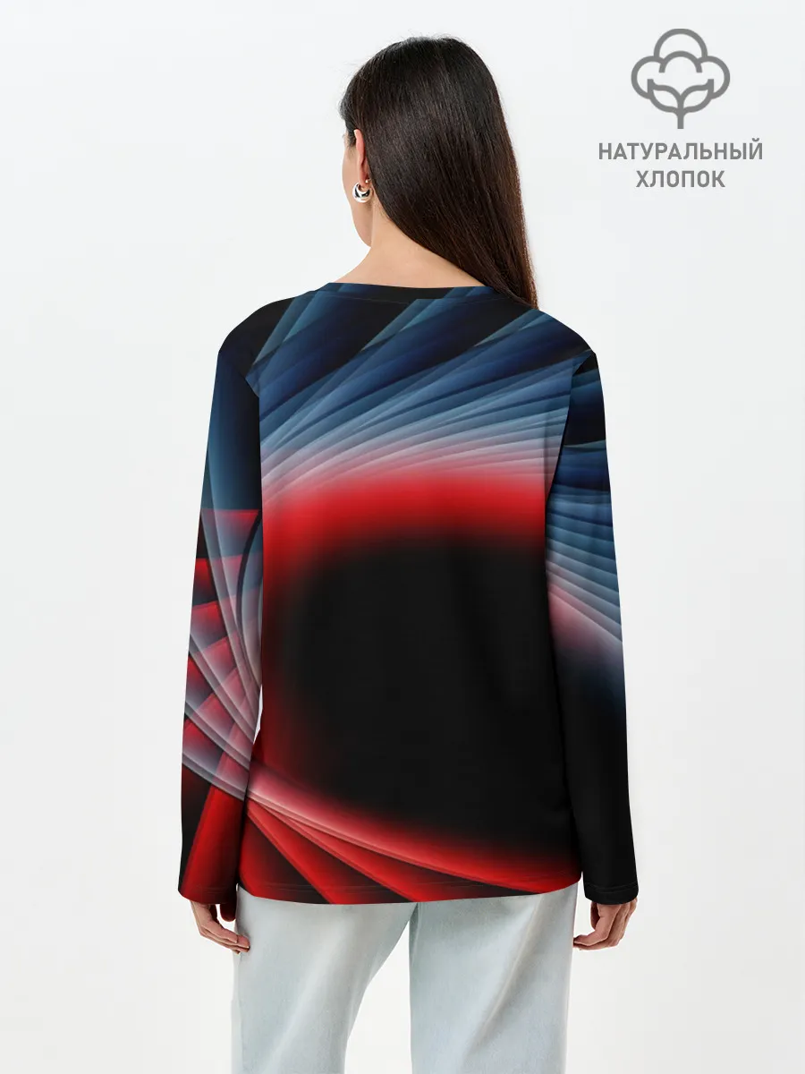 Лонгслив женский. Хлопок / Россия