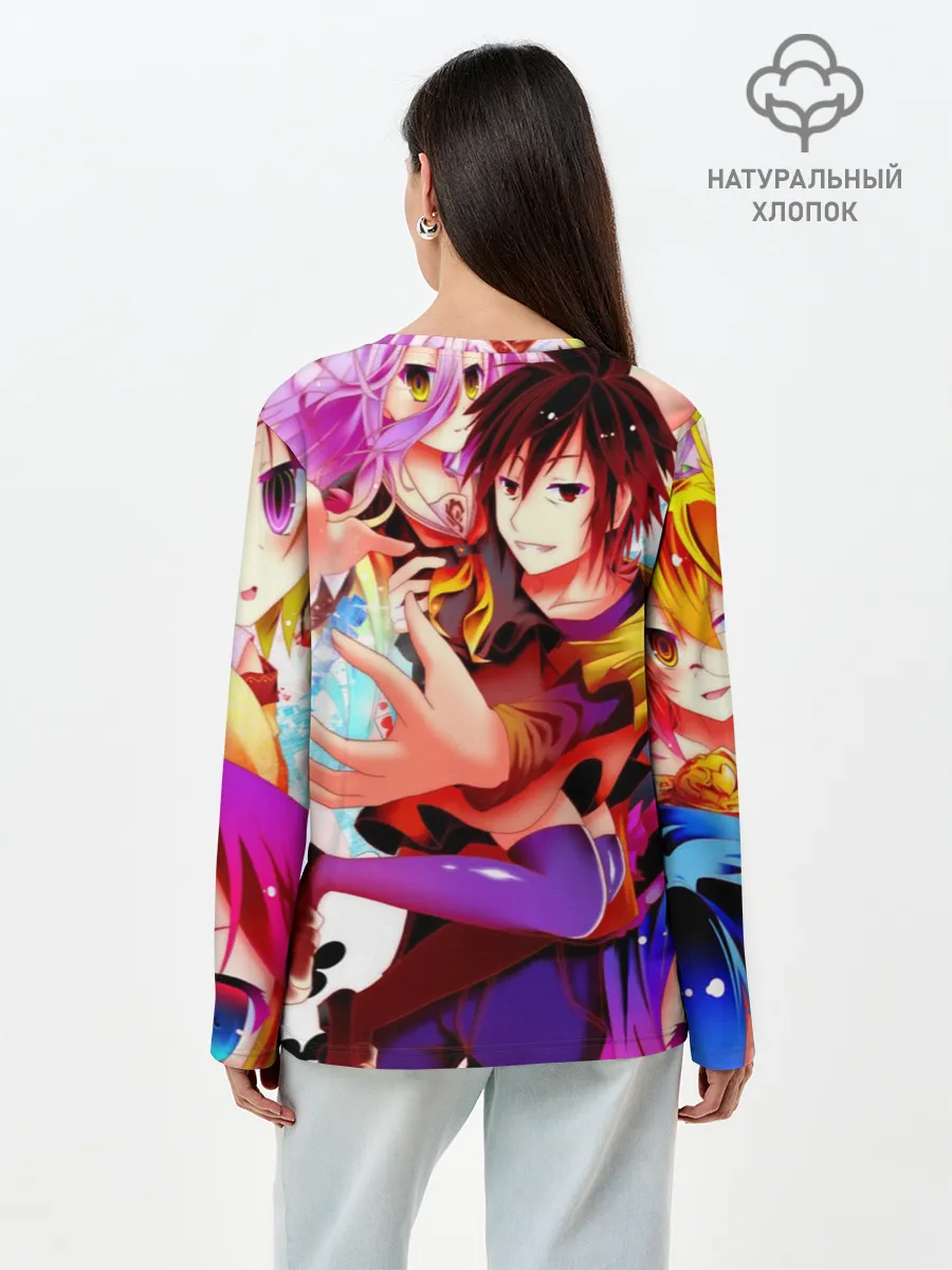 Лонгслив женский. Хлопок / Персонажи аниме