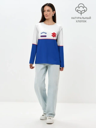 Лонгслив женский. Хлопок / Suzuki