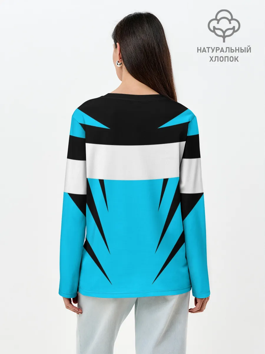 Лонгслив женский. Хлопок / Kickboxing