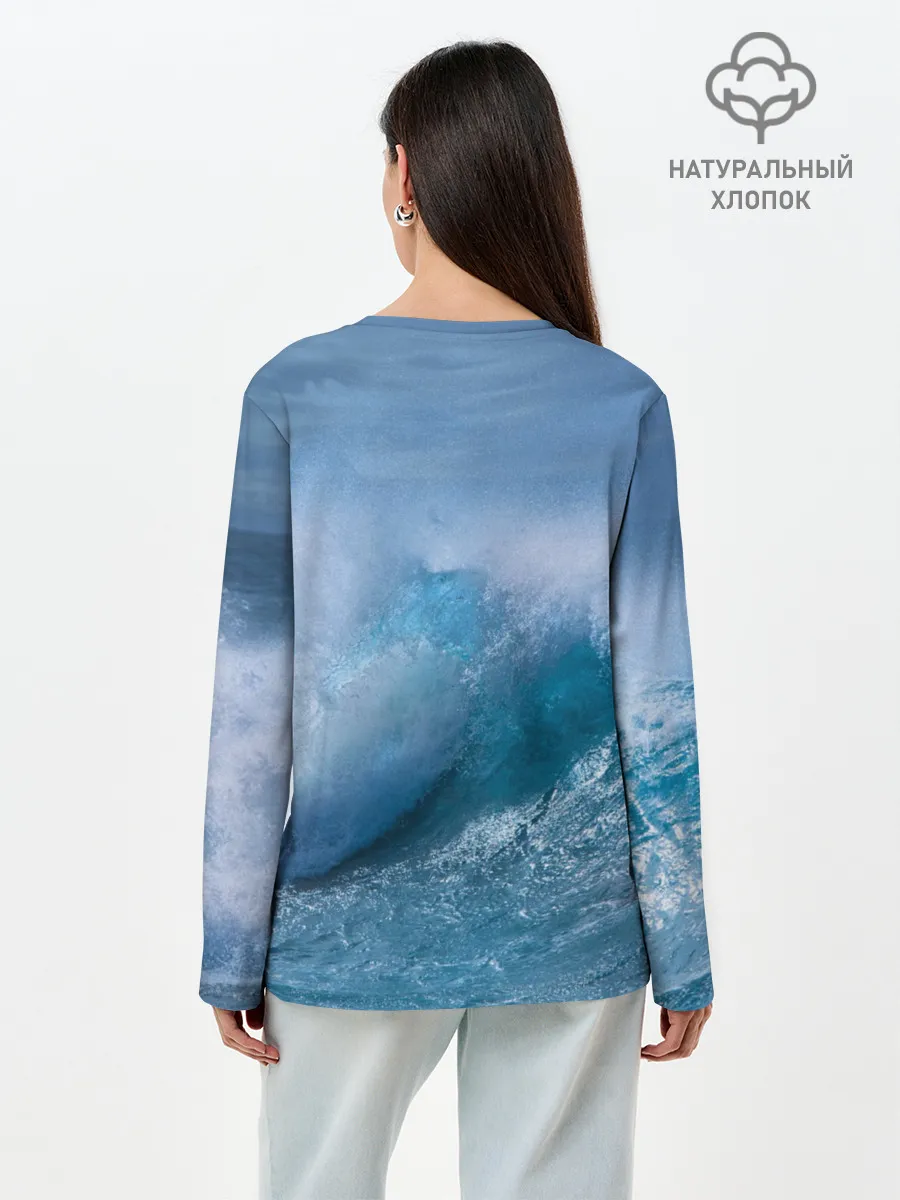 Лонгслив женский. Хлопок / God of WAR