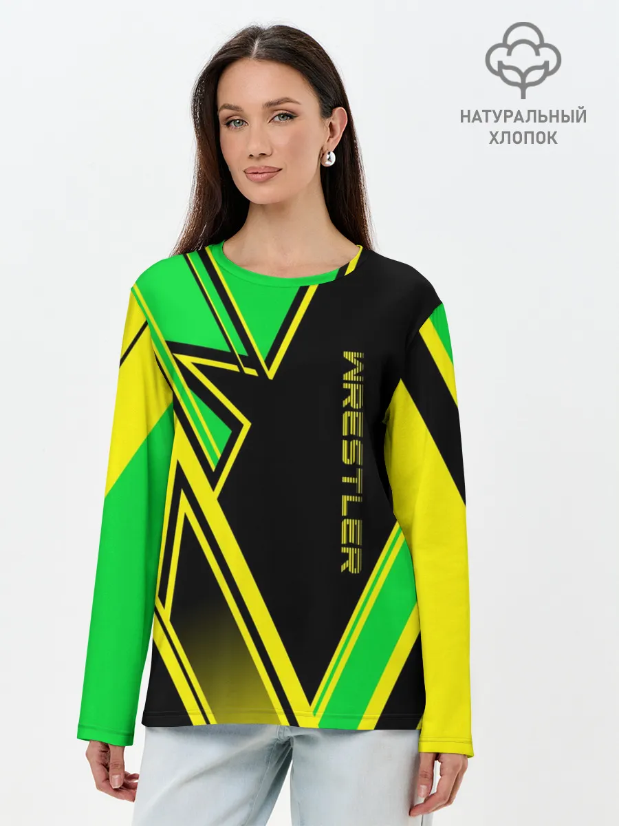 Лонгслив женский. Хлопок / Wrestler