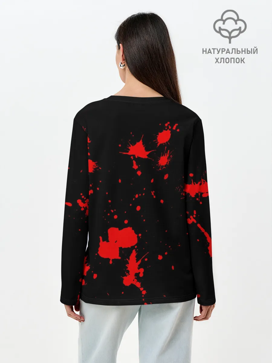 Лонгслив женский. Хлопок / Skillet