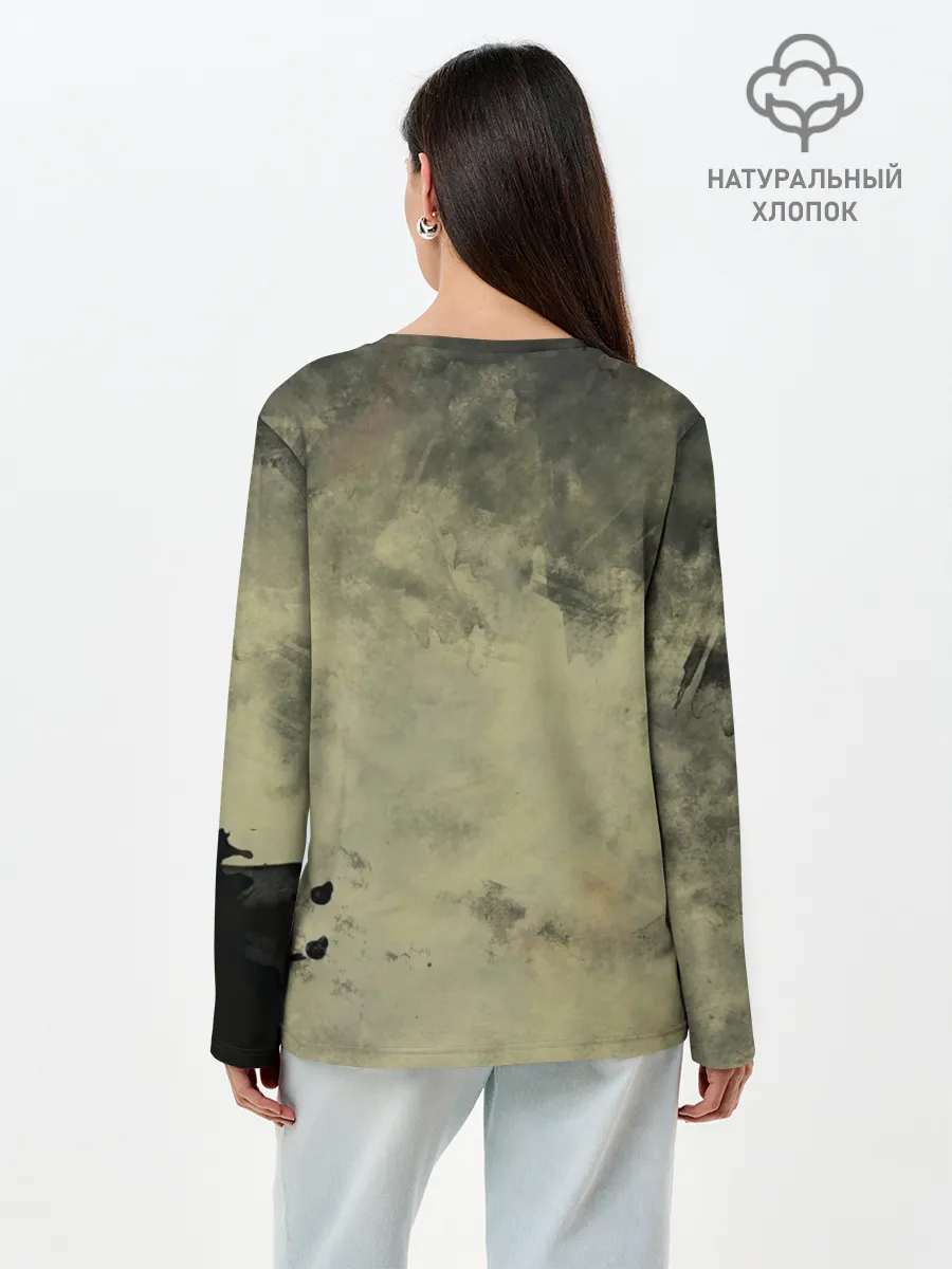 Лонгслив женский. Хлопок / Blink-182