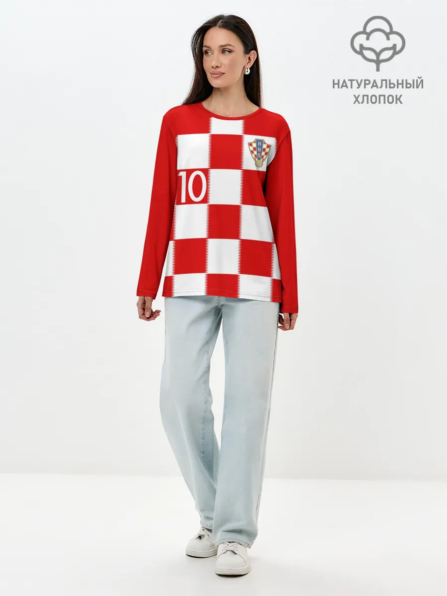 Лонгслив женский. Хлопок / Модрич Хорватия