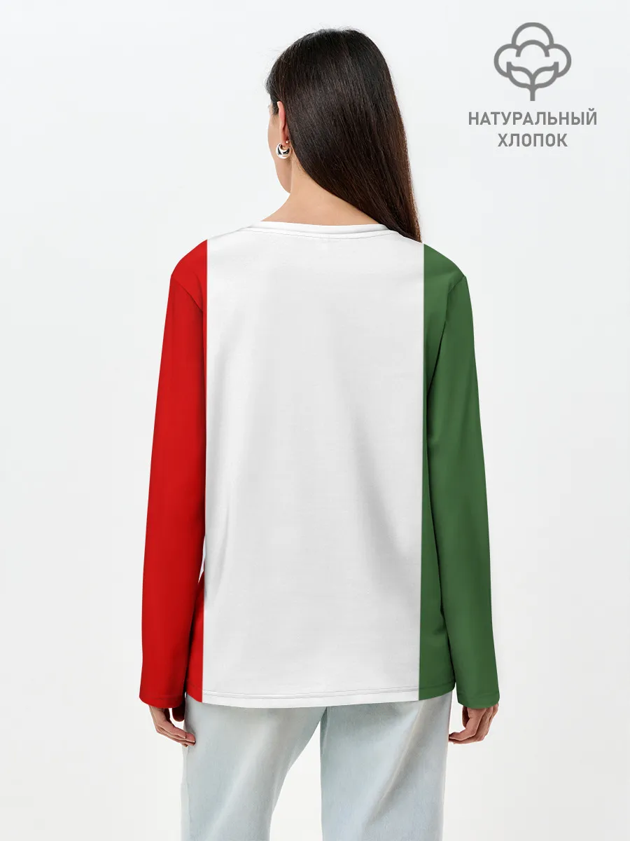 Лонгслив женский. Хлопок / Мексика Чемпионат Мира