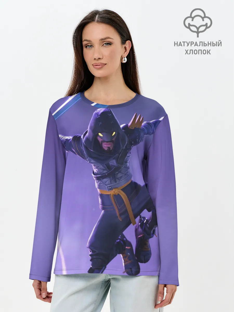 Лонгслив женский. Хлопок / Mythic