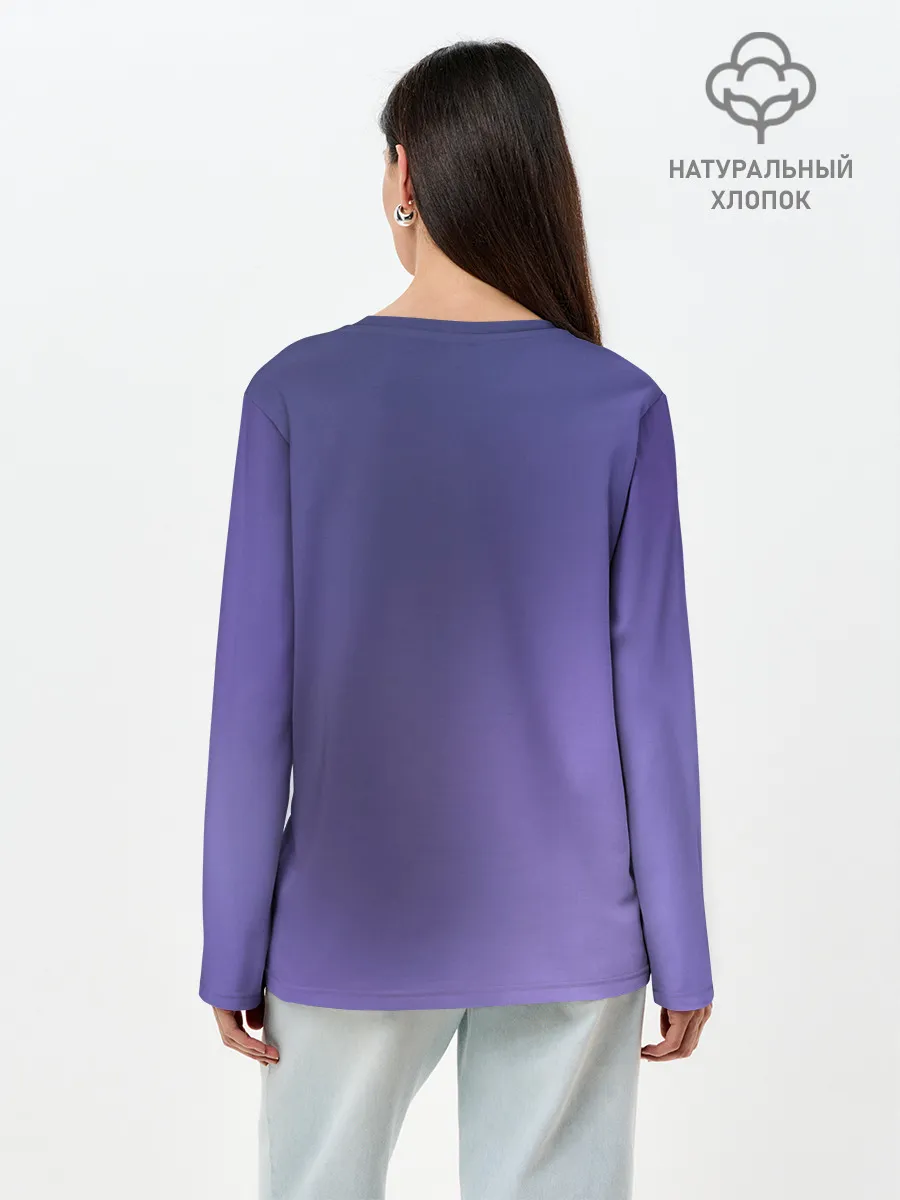 Лонгслив женский. Хлопок / Mythic