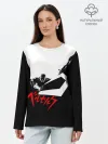 Лонгслив женский. Хлопок / Гатс разрубает тьму! БЕРСЕРК