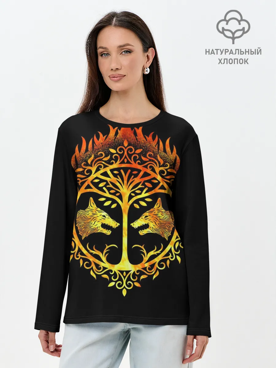 Лонгслив женский. Хлопок / Destiny 2