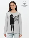 Лонгслив женский. Хлопок / Tokyo Ghoul