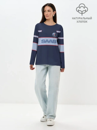 Лонгслив женский. Хлопок / Saab