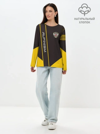 Лонгслив женский. Хлопок / Alpinism