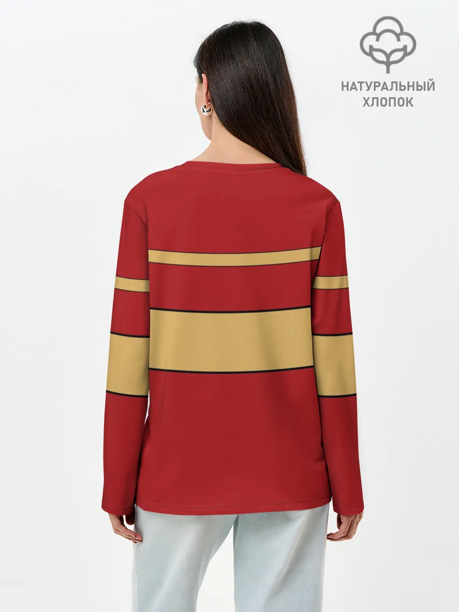 Лонгслив женский. Хлопок / Porsche