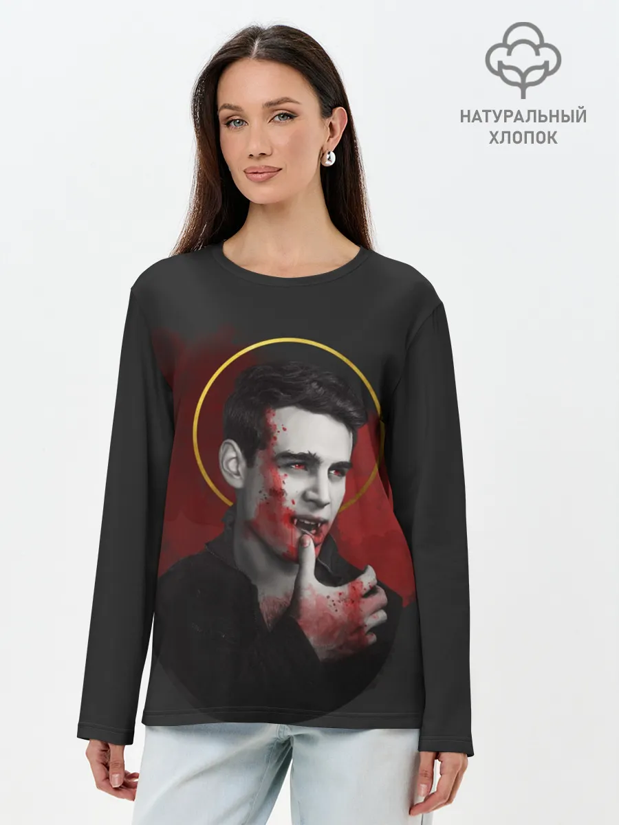 Лонгслив женский. Хлопок / Simon Lewis