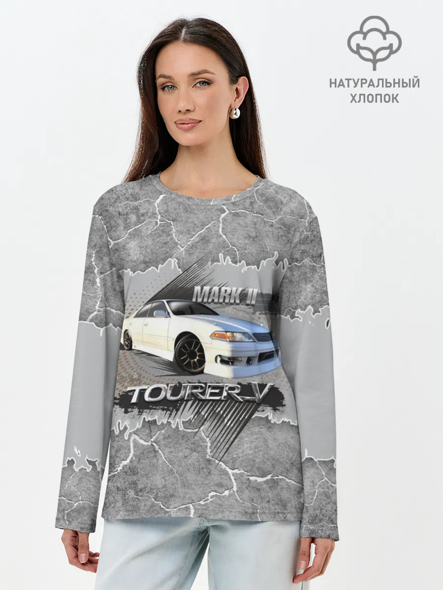 Лонгслив женский. Хлопок / Mark 2 Tourer V