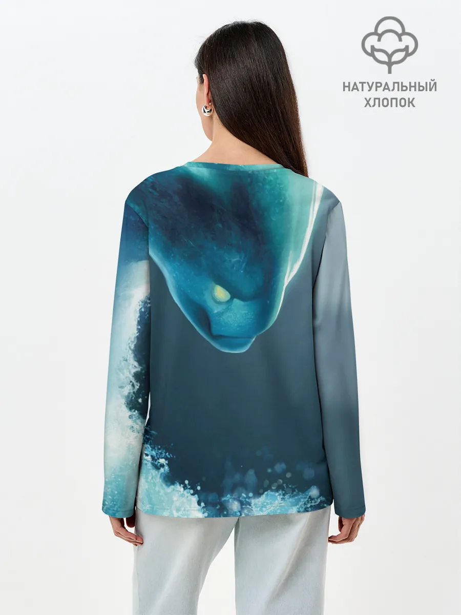 Лонгслив женский. Хлопок / DOTA 2 Morphling