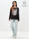 Лонгслив женский. Хлопок / АТАКА ТИТИНОВ