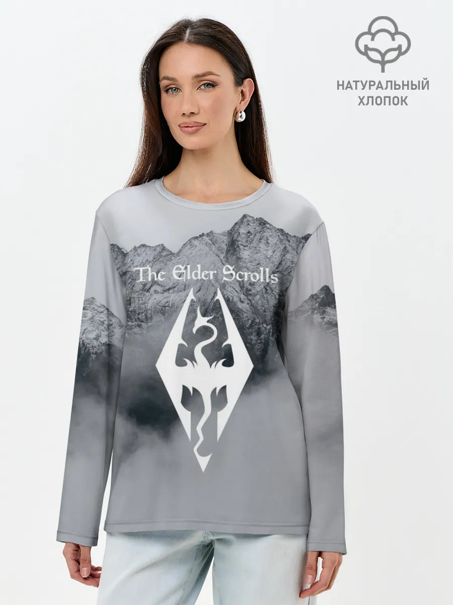 Лонгслив женский. Хлопок / TES V SKYRIM