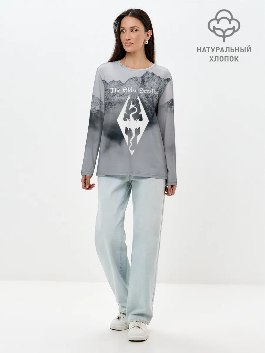 Лонгслив женский. Хлопок / TES V SKYRIM