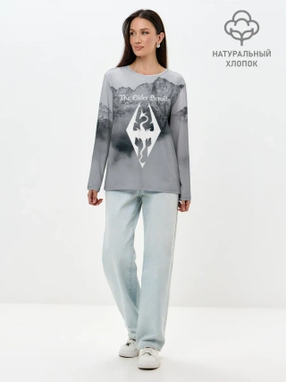 Лонгслив женский. Хлопок / TES V SKYRIM