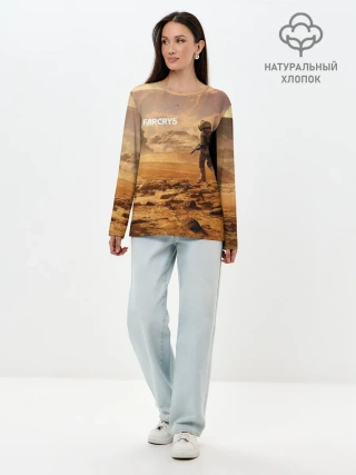 Лонгслив женский. Хлопок / FAR CRY 5 LOST ON MARS