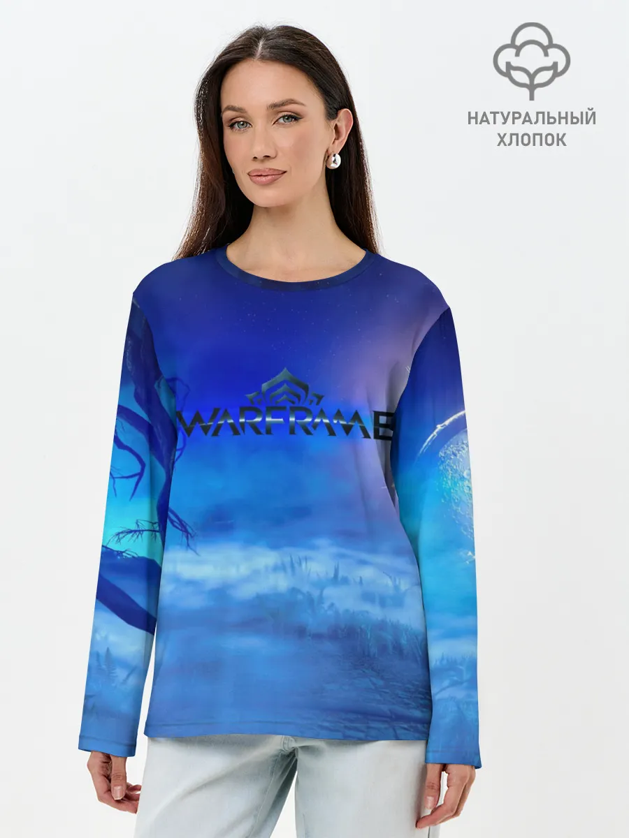 Лонгслив женский. Хлопок / WARFRAME | ВАРФРЕЙМ