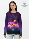 Лонгслив женский. Хлопок / OUT DRIVE