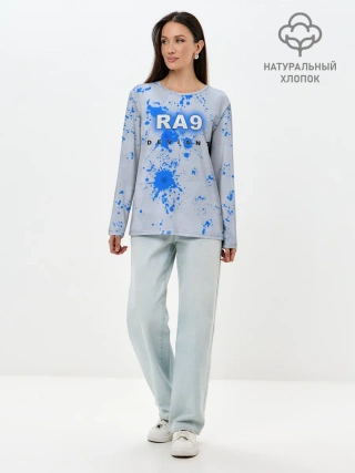 Лонгслив женский. Хлопок / RA9