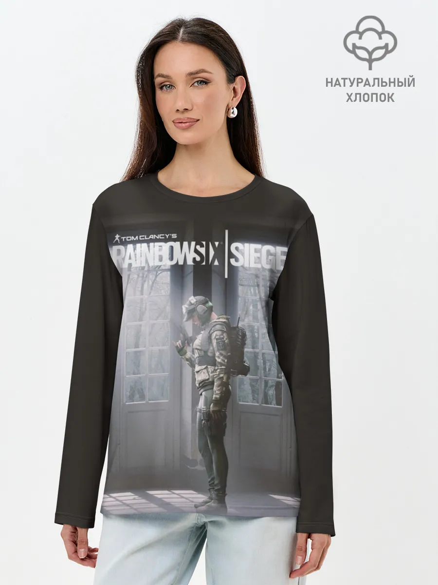 Лонгслив женский. Хлопок / Rainbow Six: Patriots
