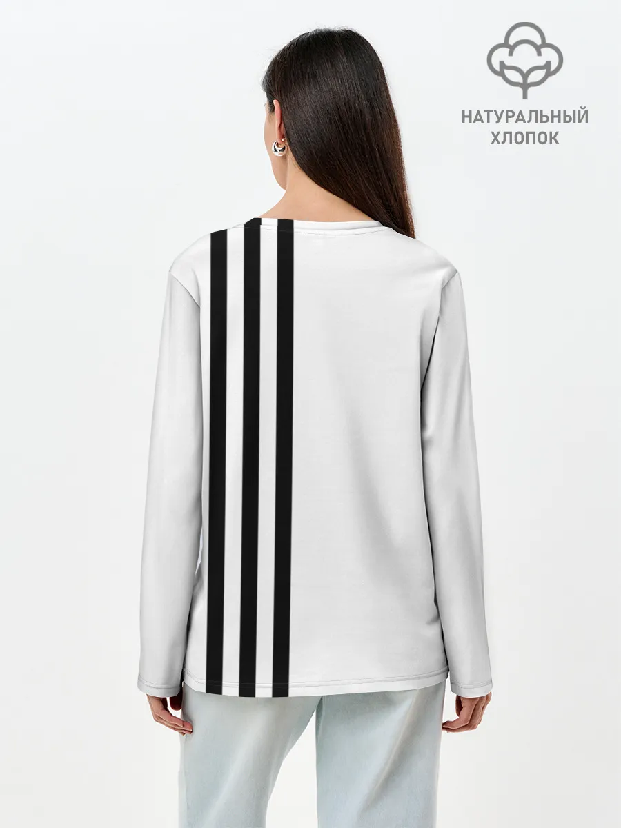 Лонгслив женский. Хлопок / Personal form Ronaldo