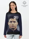 Лонгслив женский. Хлопок / RONALDO JUVE SPORT