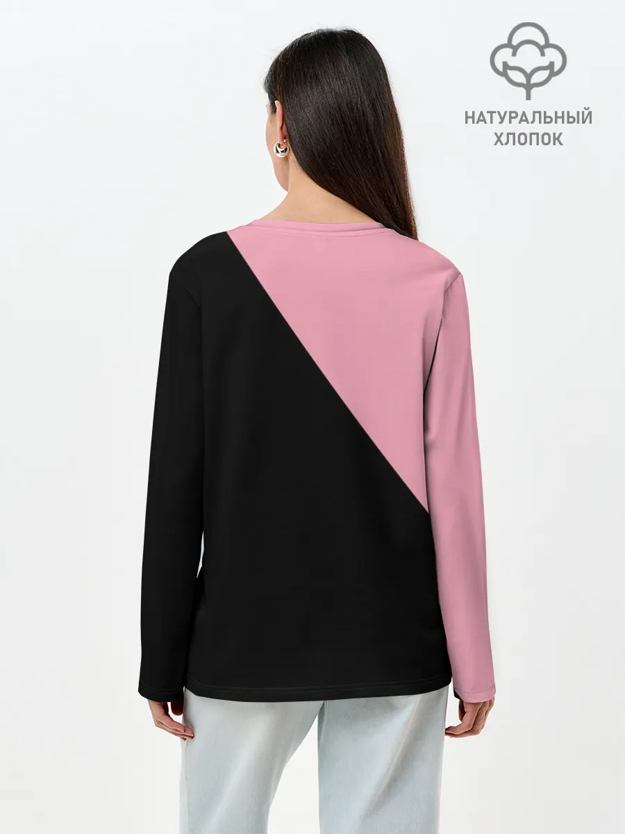 Лонгслив женский. Хлопок / DDU-DU DDU-DU BlackPink