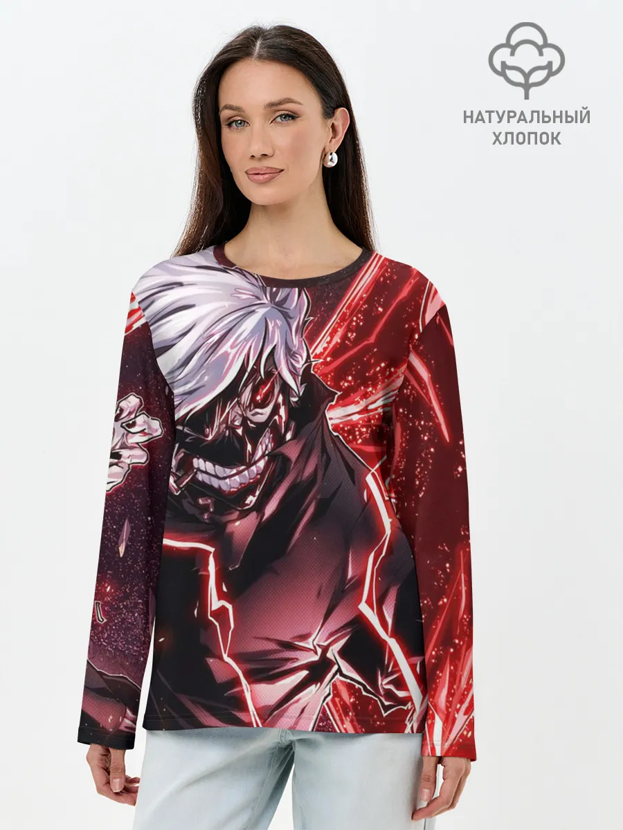 Лонгслив женский. Хлопок / ТОКИЙСКИЙ ГУЛЬ
