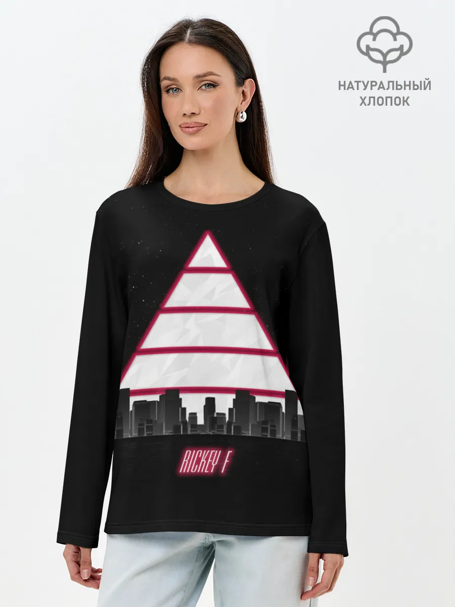 Лонгслив женский. Хлопок / Triangle