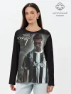 Лонгслив женский. Хлопок / RONALDO JUVE SPORT