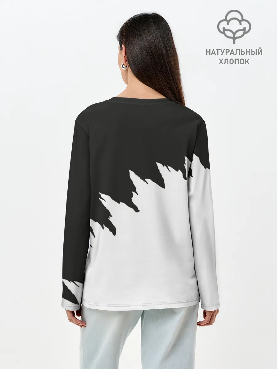 Лонгслив женский. Хлопок / GODZILLA | ГОДЗИЛЛА