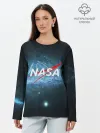 Лонгслив женский. Хлопок / NASA