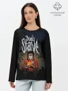 Лонгслив женский. Хлопок / DONT STARVE