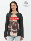 Лонгслив женский. Хлопок / SENPAI
