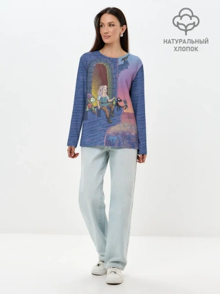 Лонгслив женский. Хлопок / Разочарование